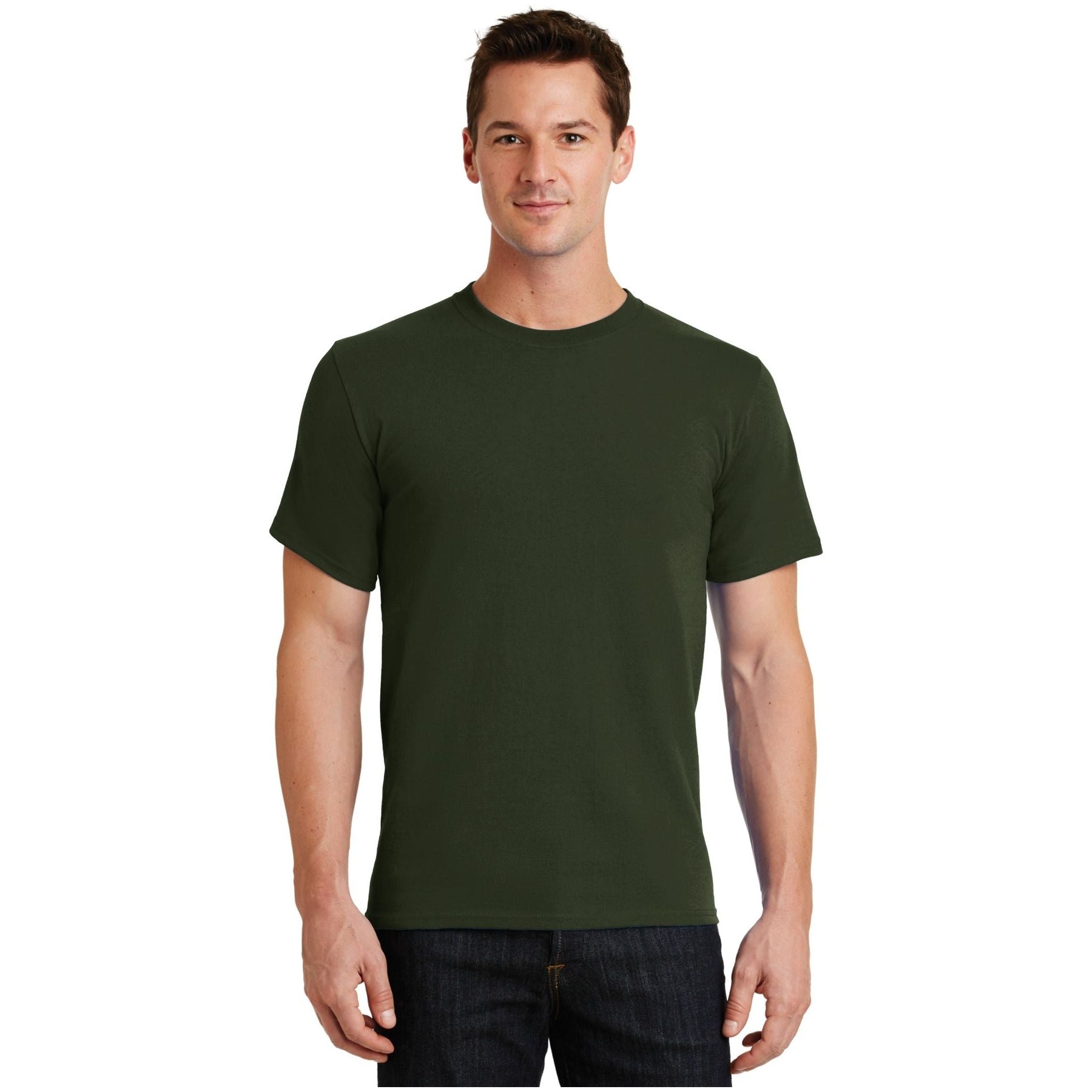 Port & Company ® - Essential Tee. PC61 - Olive - Port & Company PC61 T-Shirts Port & Company Olive S