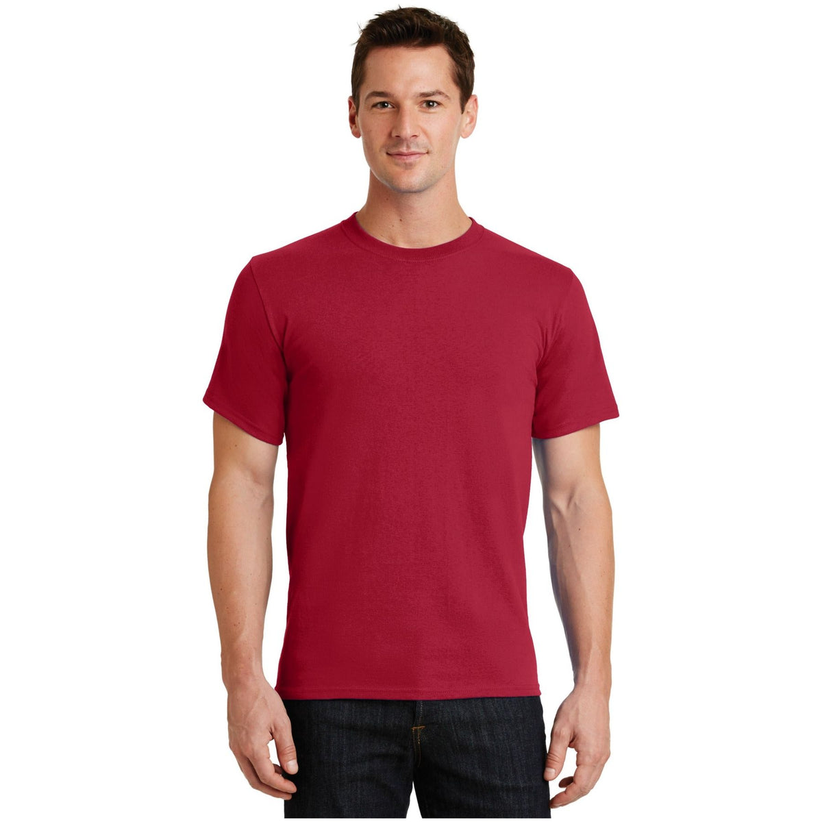 Port & Company ® - Essential Tee. PC61 - Red - Port & Company PC61 T-Shirts Port & Company Red S