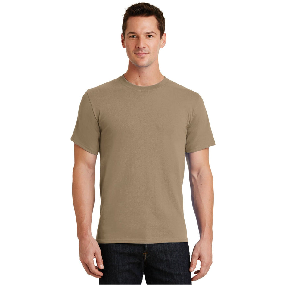 Port & Company ® - Essential Tee. PC61 - Sand - Port & Company PC61 T-Shirts Port & Company Sand S