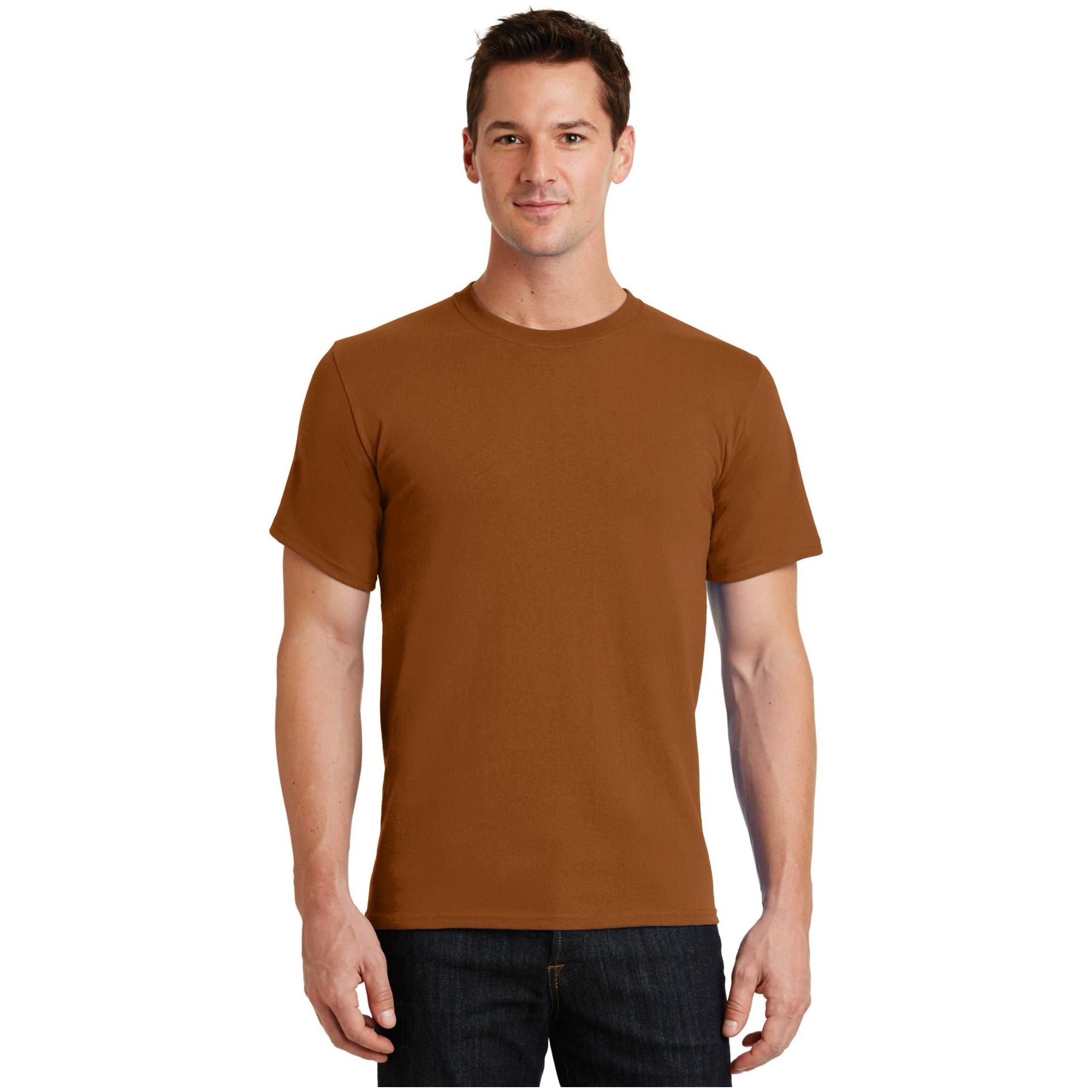 Port & Company ® - Essential Tee. PC61 - Texas Orange - Port & Company PC61 T-Shirts Port & Company Texas Orange S