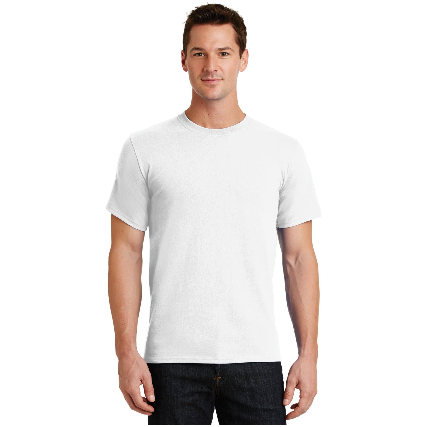 Port & Company ® - Essential Tee. PC61 - White - Port & Company PC61 T-Shirts Port & Company White S