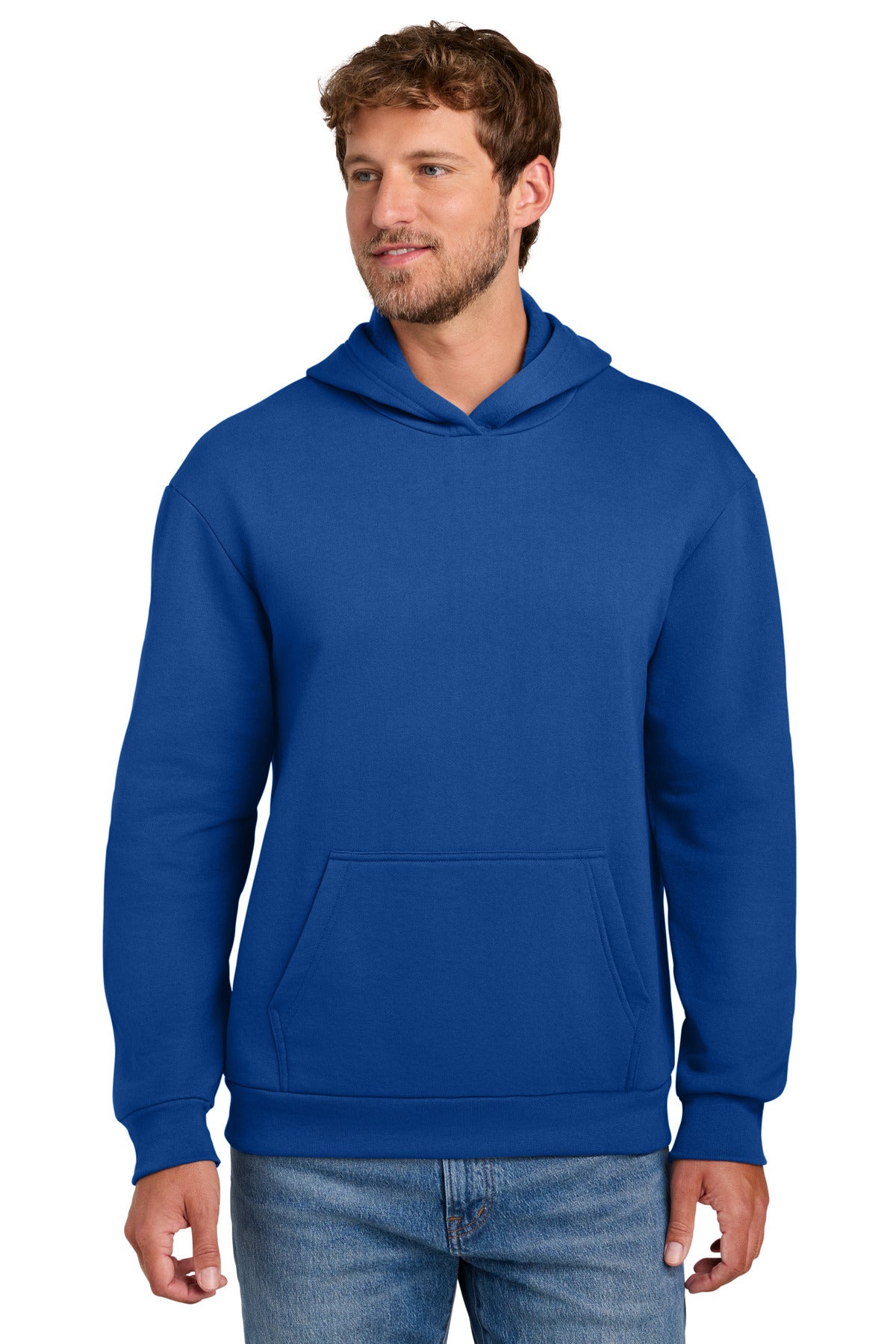 Port & Company PC68H Easy Fleece Pullover Hooded Sweatshirt | Port & Co PC68H
