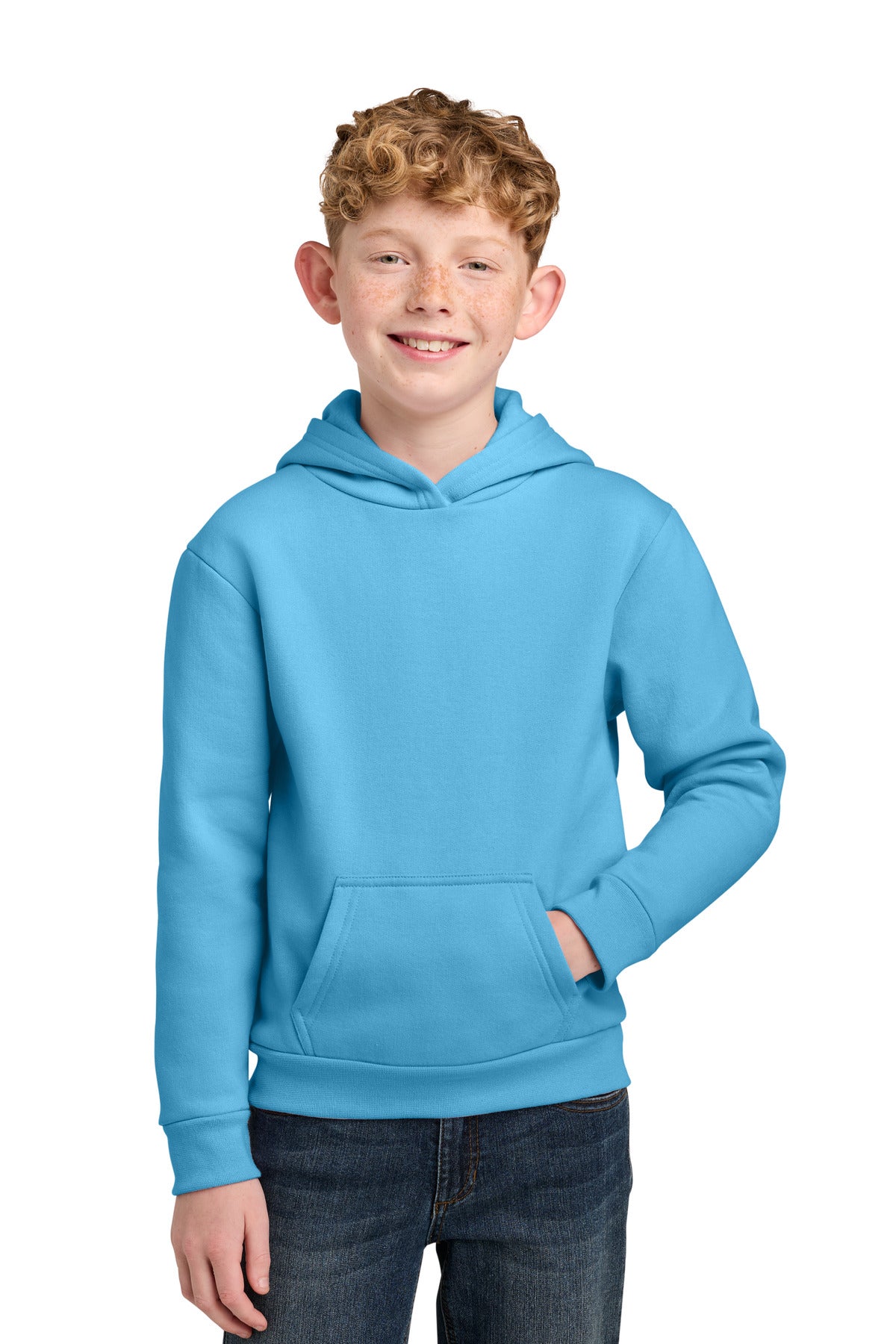 Port & Company PC68YH Youth Easy Fleece Pullover Hoodie Wholesale Youth Hoodies | Port & Co PC68YH