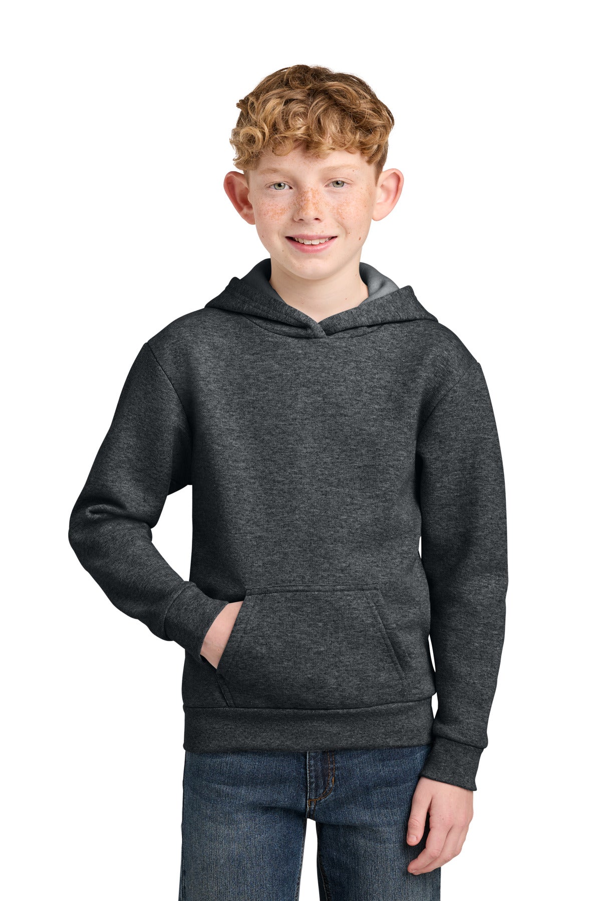 Port & Company PC68YH Youth Easy Fleece Pullover Hoodie Wholesale Youth Hoodies | Port & Co PC68YH