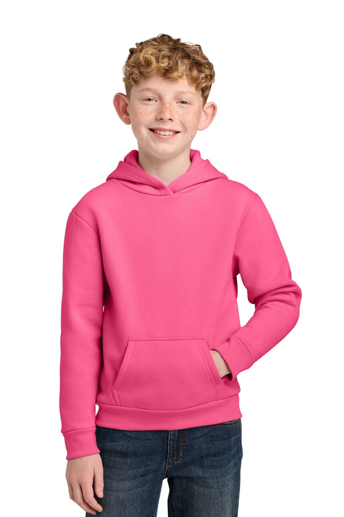 Port & Company PC68YH Youth Easy Fleece Pullover Hoodie Wholesale Youth Hoodies | Port & Co PC68YH