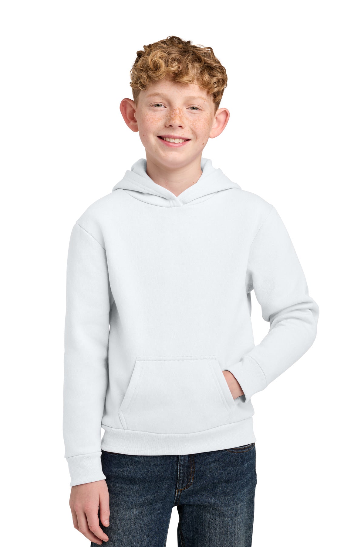 Port & Company PC68YH Youth Easy Fleece Pullover Hoodie Wholesale Youth Hoodies | Port & Co PC68YH