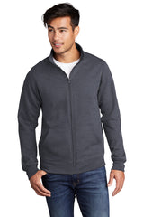 Port & Co ™  Core Fleece Cadet Full-Zip Sweatshirt PC78FZ - Port & Company PC78FZ