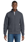 Port & Company PC78FZ Core Fleece Cadet Full-Zip Sweatshirt | Port & Co PC78FZ
