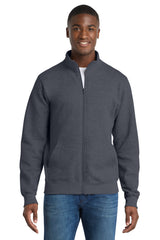 Port & Company PC78FZ Core Fleece Cadet Full-Zip Sweatshirt | Port & Co PC78FZ
