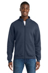 Port & Company PC78FZ Core Fleece Cadet Full-Zip Sweatshirt | Port & Co PC78FZ
