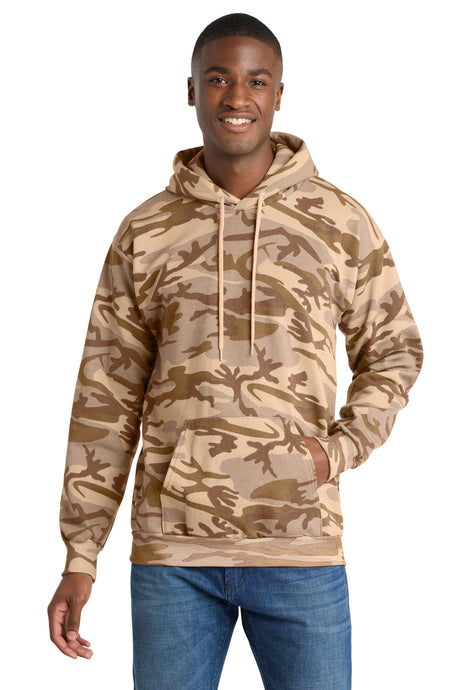 Port & Company PC78HC Core Fleece Camo Pullover Hoodie Wholesale Camo Hoodies | Port & Co PC78HC