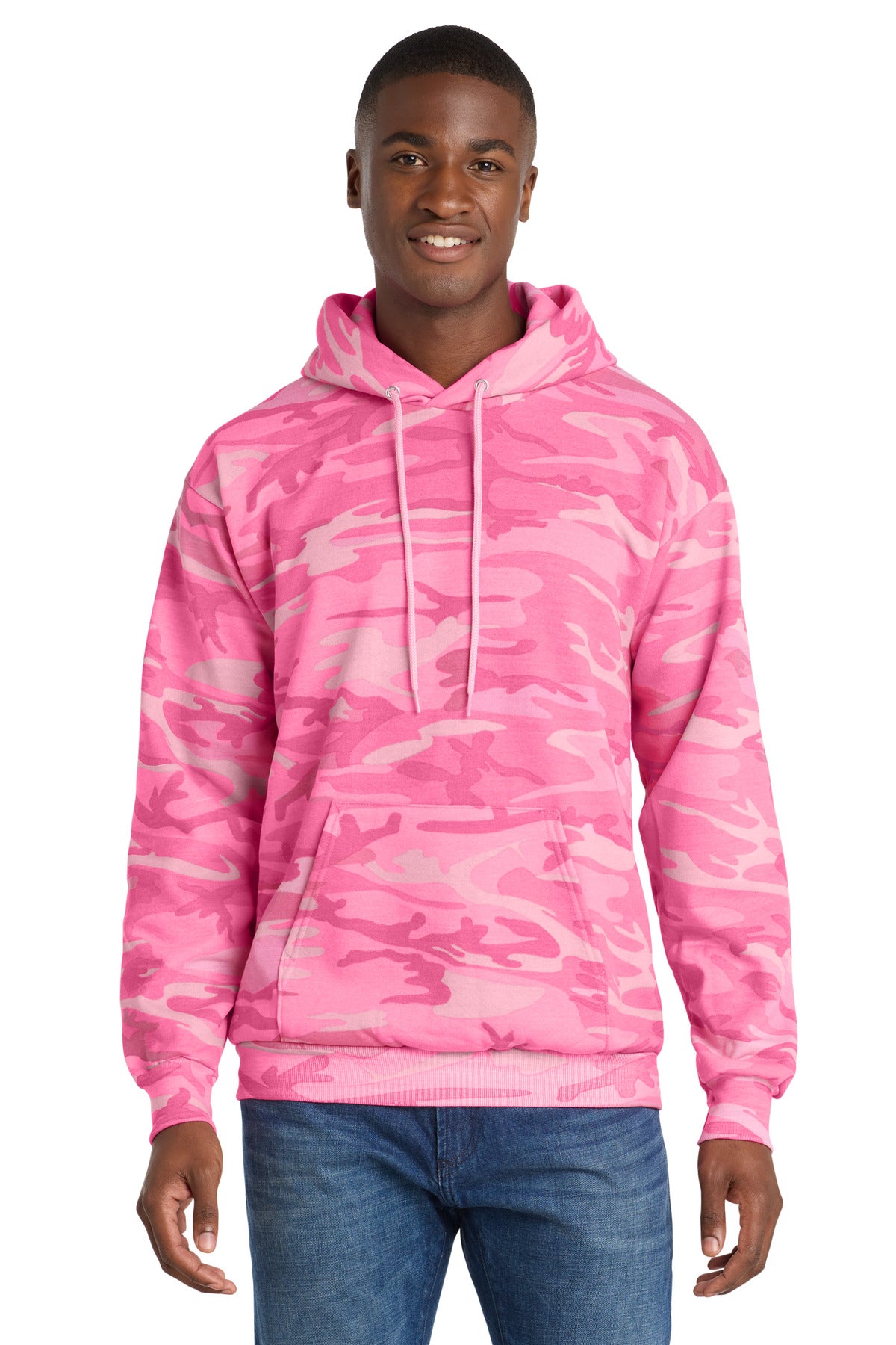 Port & Company PC78HC Core Fleece Camo Pullover Hoodie Wholesale Camo Hoodies | Port & Co PC78HC