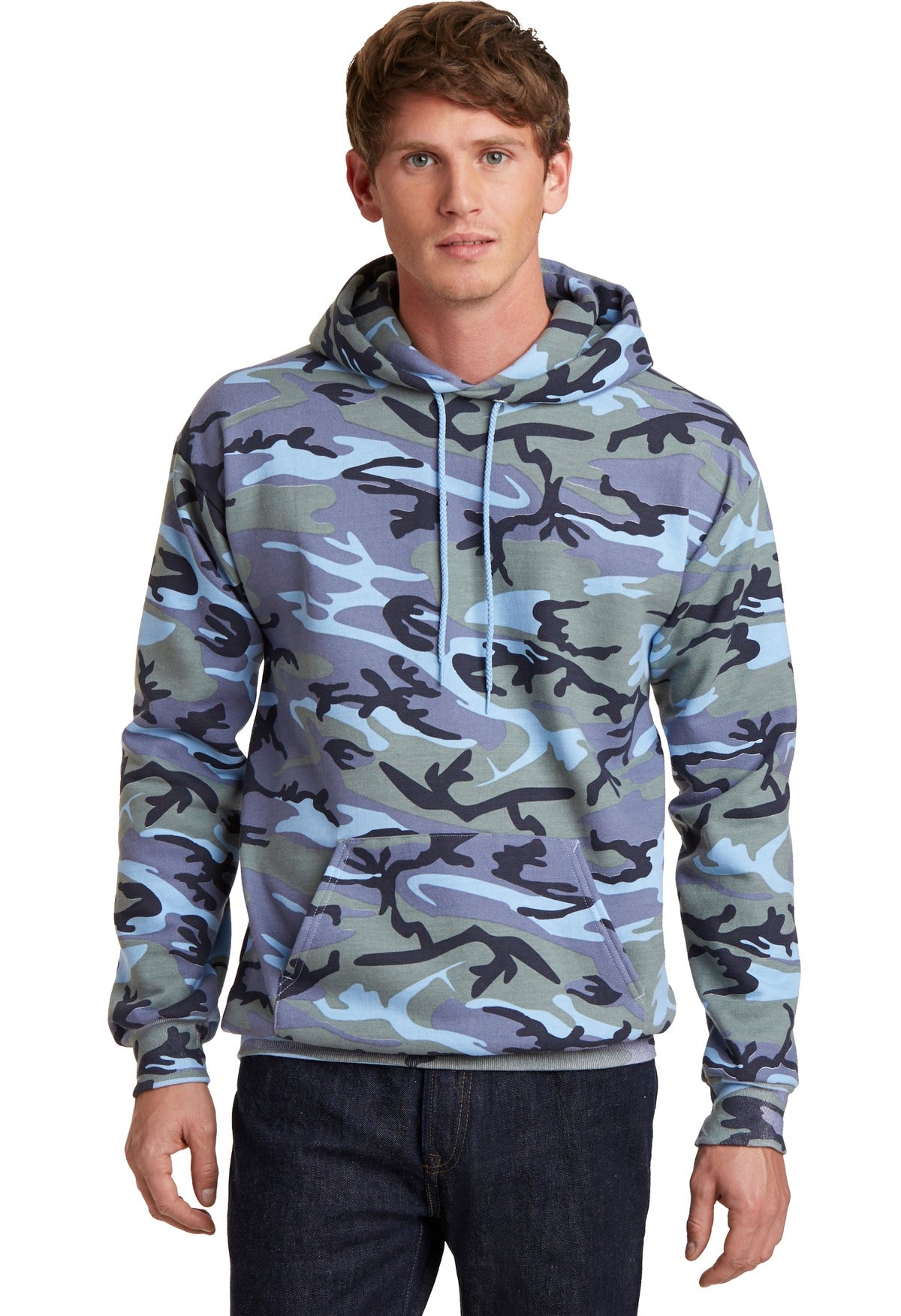 Port & Co ™  Core Fleece Camo Pullover Hooded Sweatshirt. PC78HC - Port & Company PC78HC