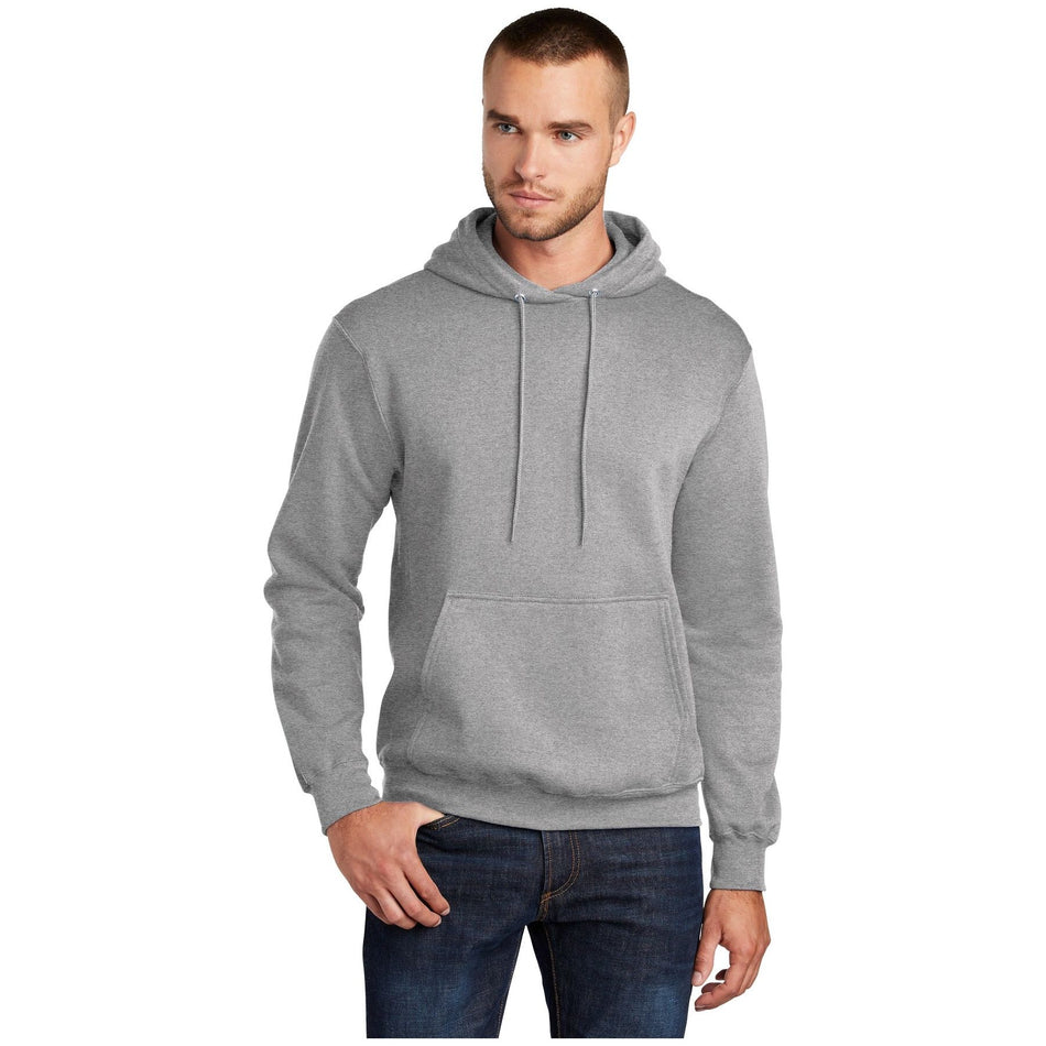 Port & Company ® Tall Core Fleece Pullover Hooded Sweatshirt PC78HT - Port & Company PC78HT Sweatshirts/Fleece Port & Company Athletic Heather LT