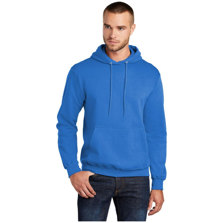 Port & Company ® Tall Core Fleece Pullover Hooded Sweatshirt PC78HT - Port & Company PC78HT Sweatshirts/Fleece Port & Company Royal LT