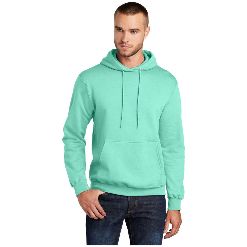 Port & Company ® - Core Fleece Pullover Hooded Sweatshirt. PC78H - True Celadon - Port & Company PC78H Sweatshirts/Fleece Port & Company True Celadon S