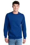 Port & Company PC78PKT Core Fleece Crewneck Pocket Sweatshirt | Port & Co PC78PKT