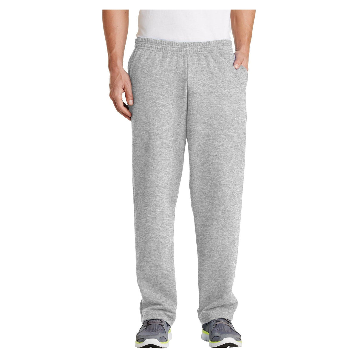 Port & Company ® - Core Fleece Sweatpant with Pockets. PC78P - Port & Company PC78P Bottoms Port & Company Ash S