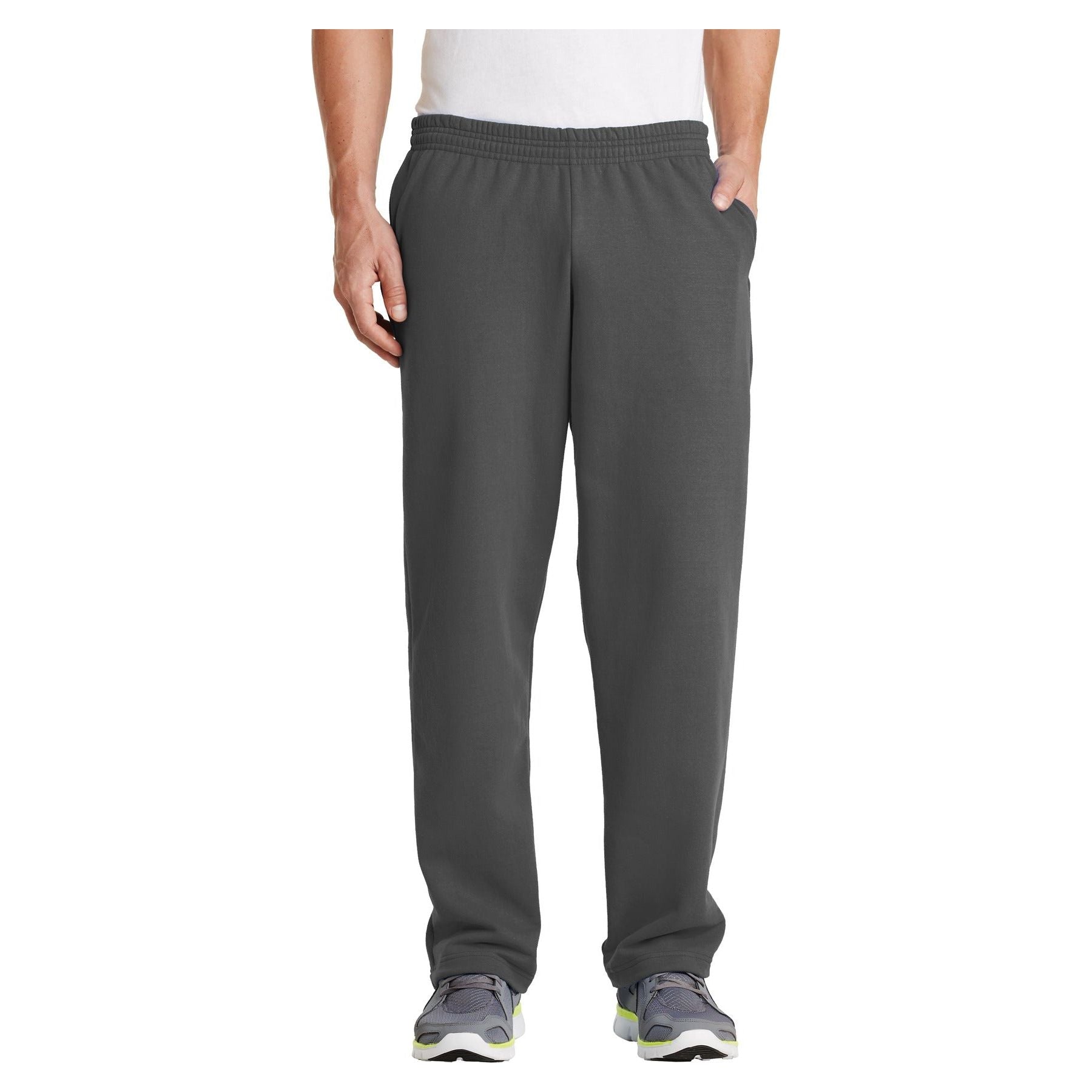 Port & Company ® - Core Fleece Sweatpant with Pockets. PC78P - Port & Company PC78P Bottoms Port & Company Charcoal S