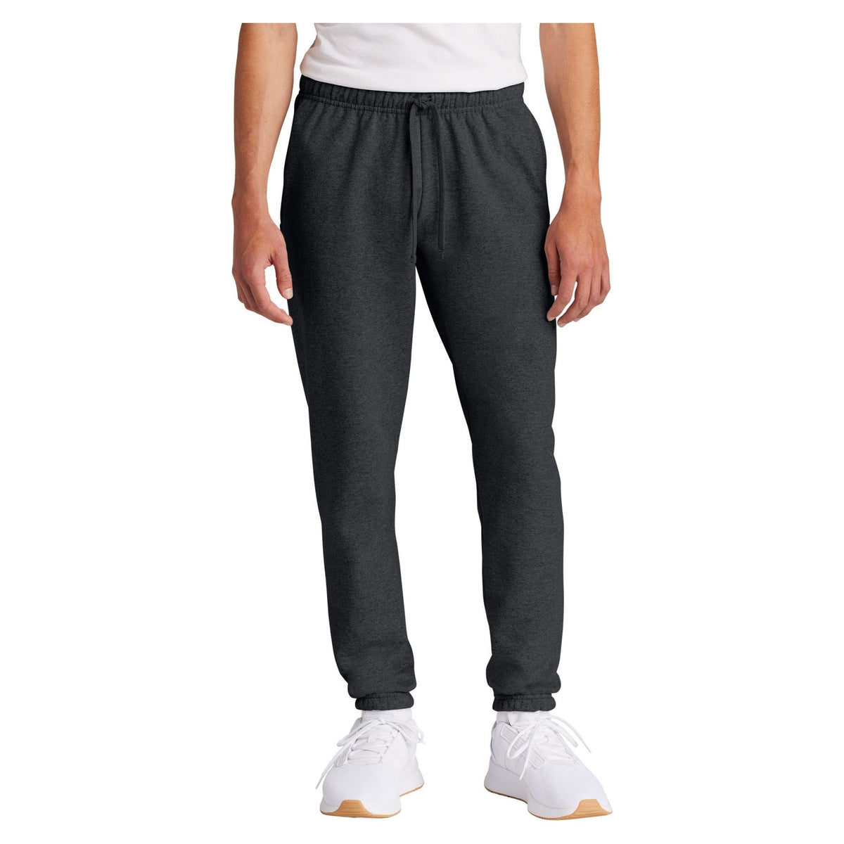 Port & Company ® Core Fleece Sweatpant PC78SP - Port & Company PC78SP Bottoms Port & Company Dark Heather Grey S