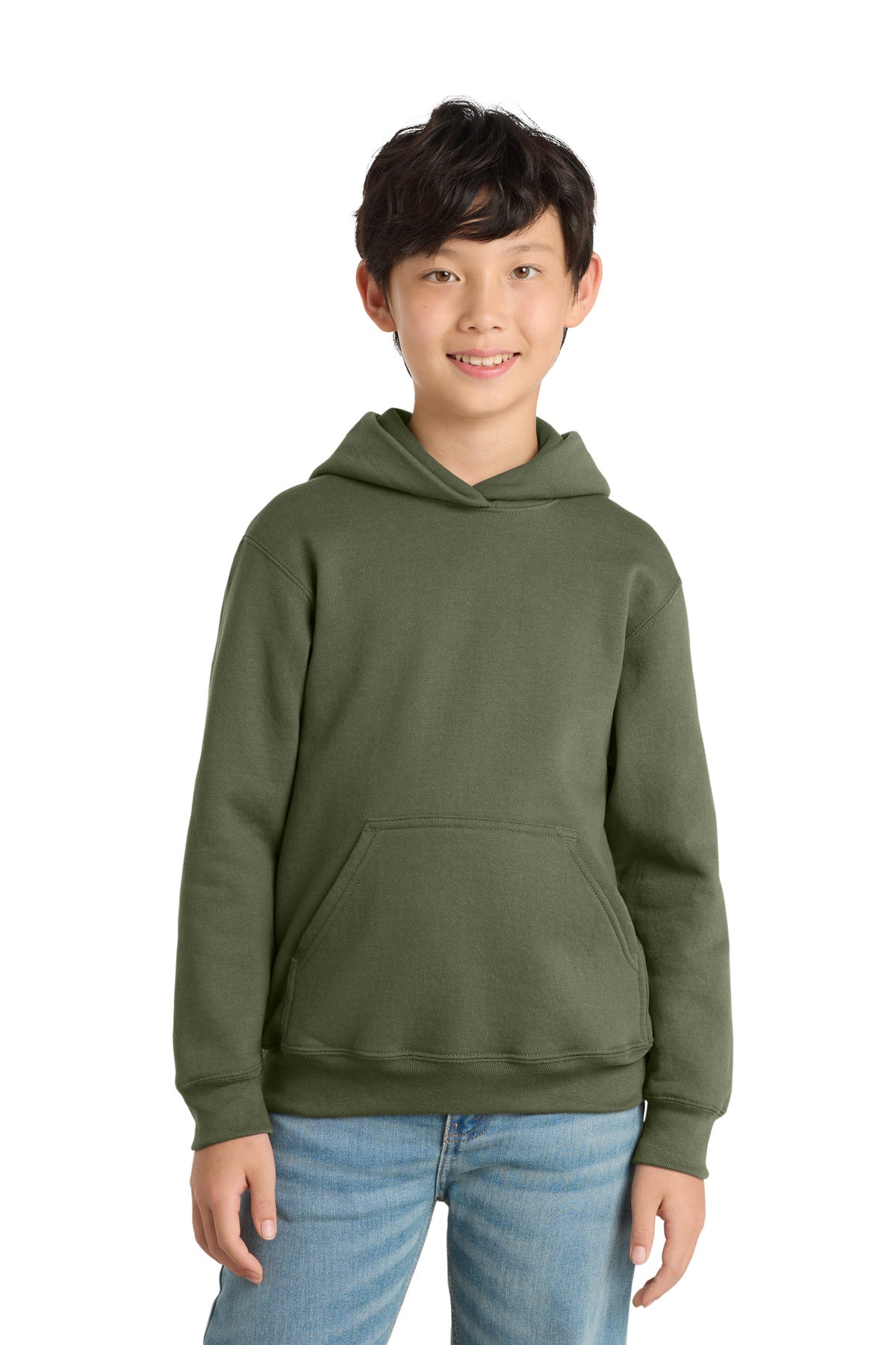 Port & Co ™  Youth Core Fleece Pullover Hooded Sweatshirt PC78YH - Port & Company PC78YH