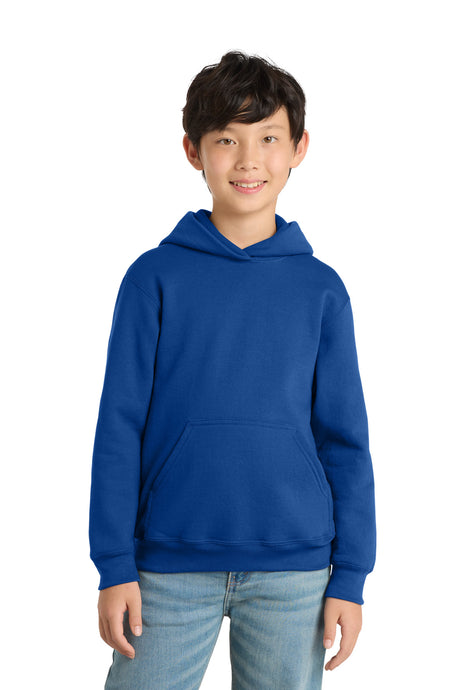 Port & Company PC78YH Youth Core Fleece Pullover Hooded Sweatshirt | Port & Co PC78YH