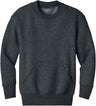 Joe's USA Youth Core Fleece Crewneck Pocket Sweatshirt in XS-XL