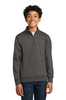 Port & Co ™  Youth Core Fleece 1/4-Zip Pullover Sweatshirt PC78YQ - Port & Co PC78YQ