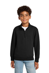 Port & Company PC78YQ Youth Core Fleece 1/4-Zip Pullover Sweatshirt | Port & Co PC78YQ