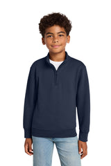 Port & Company PC78YQ Youth Core Fleece 1/4-Zip Pullover Sweatshirt | Port & Co PC78YQ