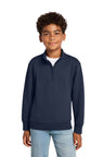 Port & Company PC78YQ Youth Core Fleece 1/4-Zip Pullover Sweatshirt | Port & Co PC78YQ