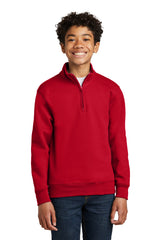 Port & Company PC78YQ Youth Core Fleece 1/4-Zip Pullover Sweatshirt | Port & Co PC78YQ