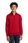 Port & Company PC78YQ Youth Core Fleece 1/4-Zip Pullover Sweatshirt | Port & Co PC78YQ