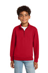 Port & Company PC78YQ Youth Core Fleece 1/4-Zip Pullover Sweatshirt | Port & Co PC78YQ