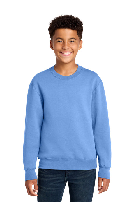 Port & Company PC78Y Youth Core Fleece Crewneck Sweatshirt | Port & Co PC78Y
