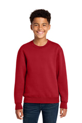 Port & Company PC78Y Youth Core Fleece Crewneck Sweatshirt | Port & Co PC78Y