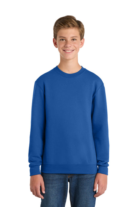 Port & Company PC78Y Youth Core Fleece Crewneck Sweatshirt | Port & Co PC78Y