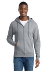 Port & Co ™  Core Fleece Full-Zip Hooded Sweatshirt. PC78ZH - Port & Company PC78ZH