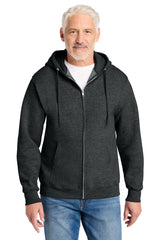 Port & Company PC78ZH Core Fleece Full-Zip Hooded Sweatshirt | Port & Co PC78ZH