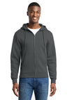 Port & Company PC78ZH Core Fleece Full-Zip Hooded Sweatshirt | Port & Co PC78ZH