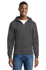 Port & Company PC78ZH Core Fleece Full-Zip Hooded Sweatshirt | Port & Co PC78ZH