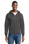 Port & Company PC78ZH Core Fleece Full-Zip Hooded Sweatshirt | Port & Co PC78ZH