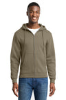 Port & Company PC78ZH Core Fleece Full-Zip Hooded Sweatshirt | Port & Co PC78ZH