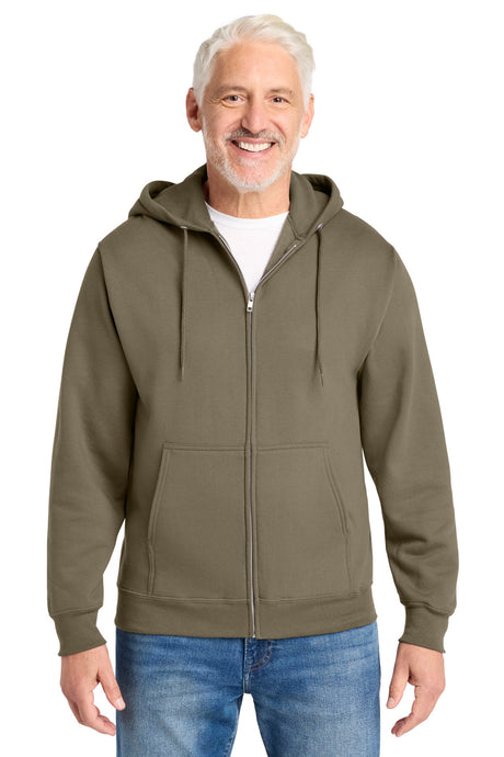 Port & Company PC78ZH Core Fleece Full-Zip Hooded Sweatshirt | Port & Co PC78ZH