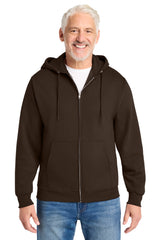 Port & Company PC78ZH Core Fleece Full-Zip Hooded Sweatshirt | Port & Co PC78ZH