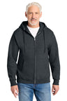 Port & Company PC78ZH Core Fleece Full-Zip Hooded Sweatshirt | Port & Co PC78ZH