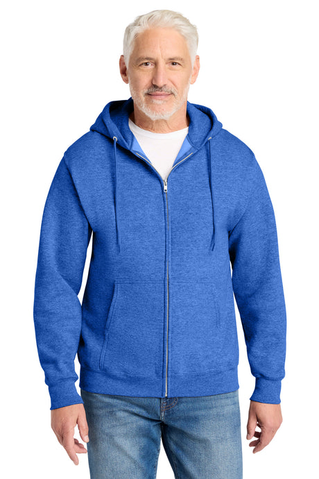 Port & Company PC78ZH Core Fleece Full-Zip Hooded Sweatshirt | Port & Co PC78ZH
