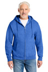 Port & Company PC78ZH Core Fleece Full-Zip Hooded Sweatshirt | Port & Co PC78ZH