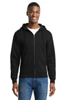 Port & Company PC78ZH Core Fleece Full-Zip Hooded Sweatshirt | Port & Co PC78ZH