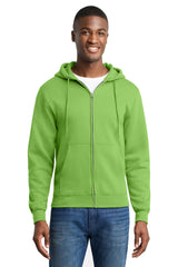 Port & Co ™  Core Fleece Full-Zip Hooded Sweatshirt. PC78ZH - Port & Co PC78ZH